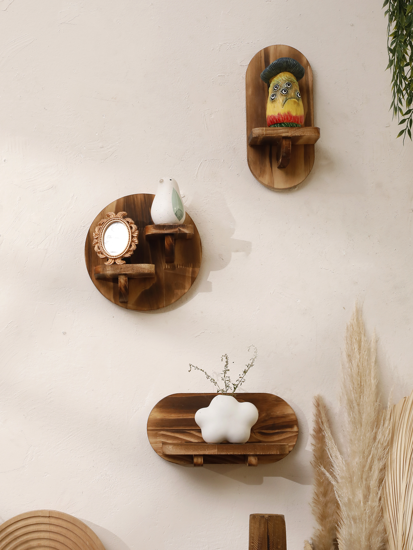 Prateleiras de madeira de 1/2  - Home Bar Shelf avaliação e preço