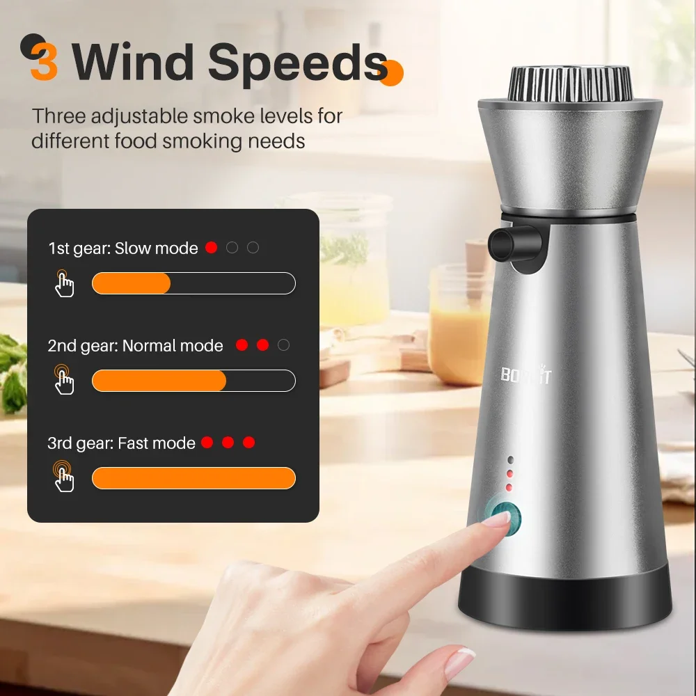 Gerador de Fumaça Fria BORUiT  - Smoking Gun Kit avaliação e preço