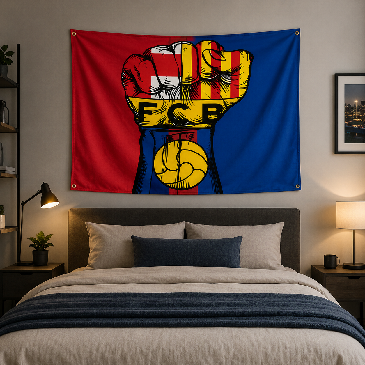 Tapeçaria com tema de Barcelon - Home Barcelona avaliação e preço
