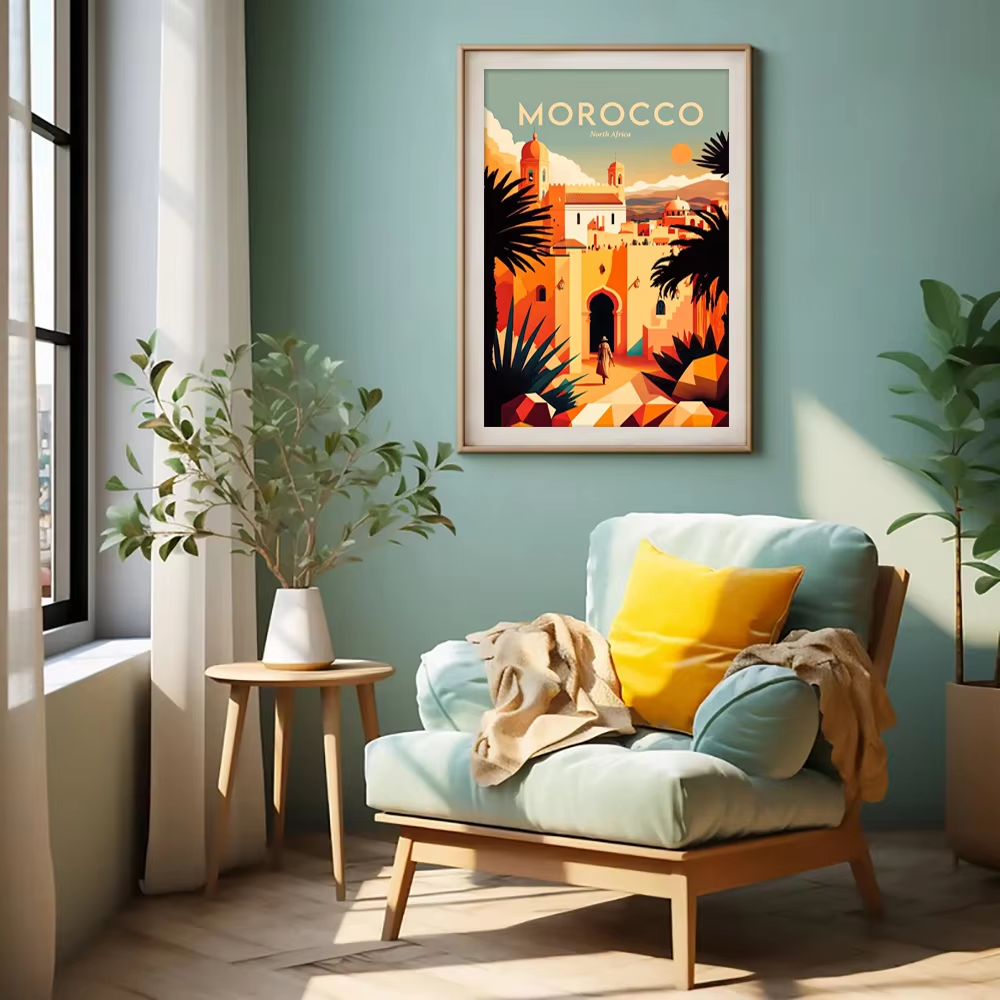 1 peça de arte de parede minim - Home Barcelona avaliação e preço
