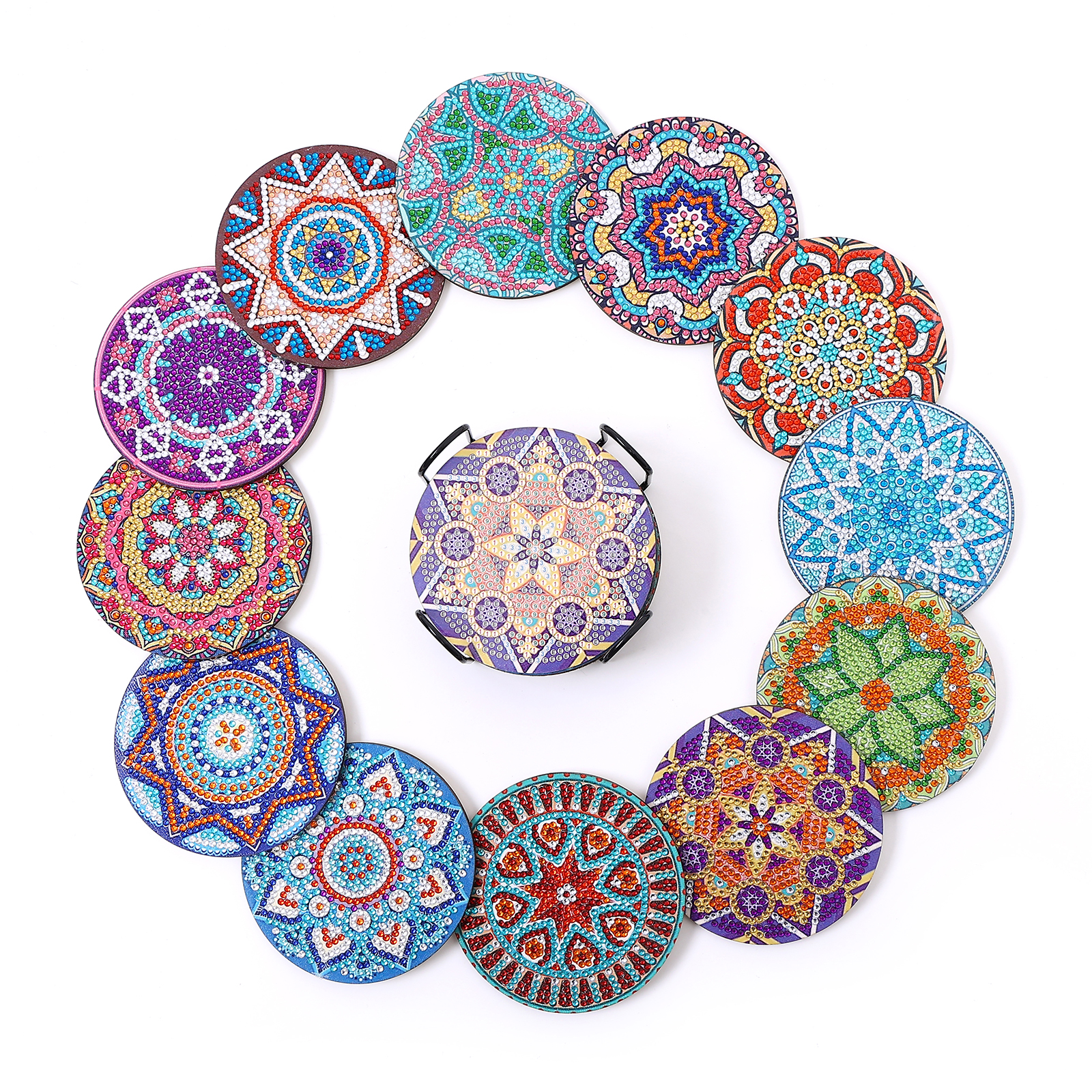 12 peçasanda padrão floral cri - Home Barista avaliação e preço