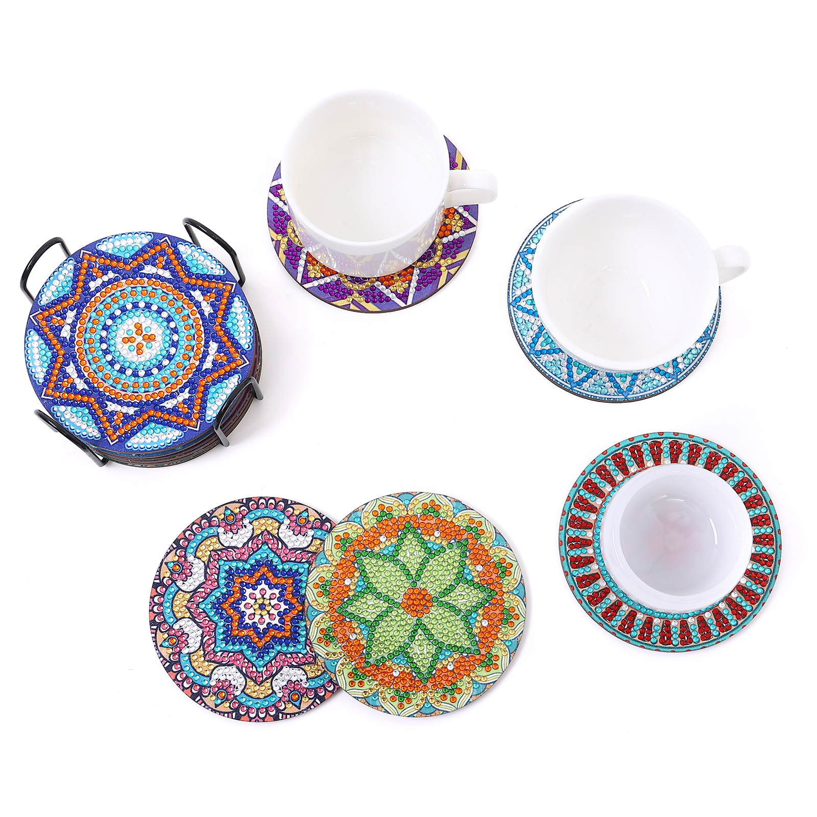12 peçasanda padrão floral cri - Home Barista avaliação e preço