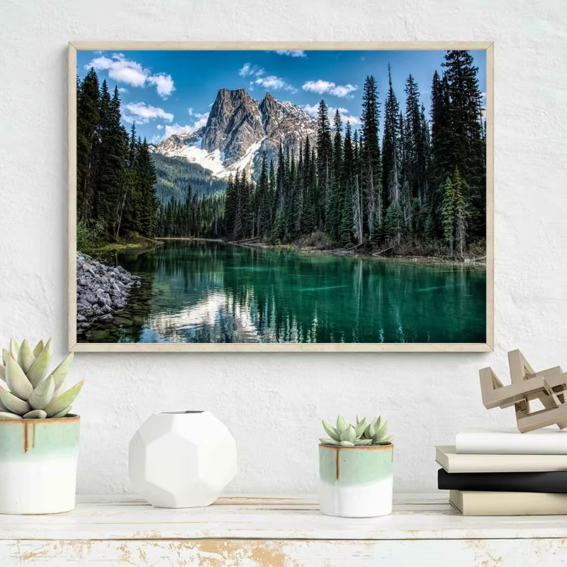 Natureza Paisagem Pintura Da L - Home Barca avaliação e preço