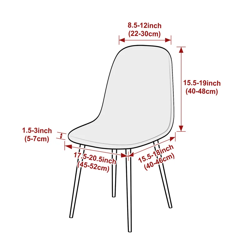 1pc jacqaurd escudo capa de ca - Home Bar Seating avaliação e preço