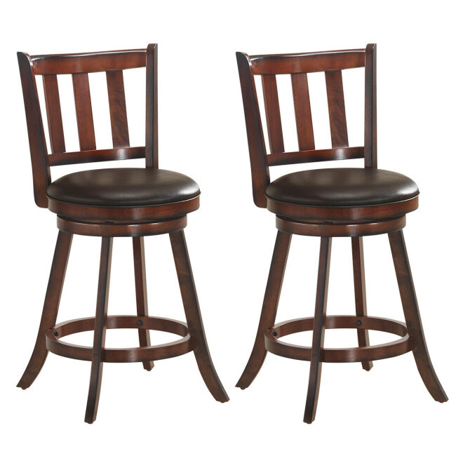 Conjunto de 2 Cadeiras de Bar  - Home Bar Stools avaliação e preço