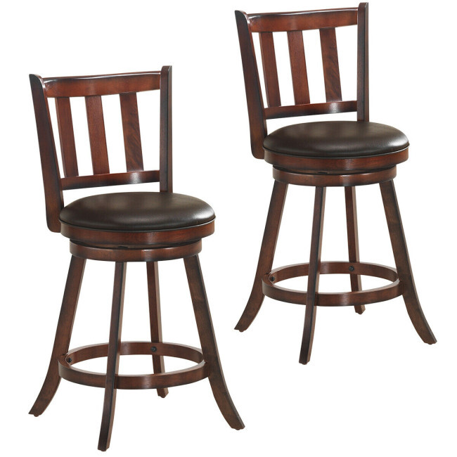 Conjunto de 2 Cadeiras de Bar  - Home Bar Stools avaliação e preço