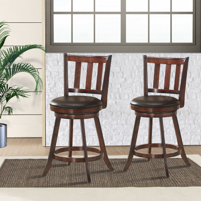 Conjunto de 2 Cadeiras de Bar  - Home Bar Stools avaliação e preço