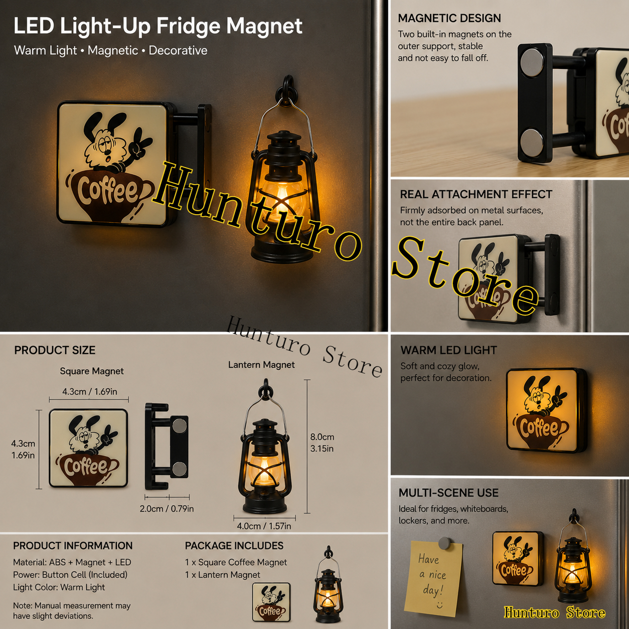 Imã de Geladeira LED para Cafe - Home Bar And Fridge avaliação e preço
