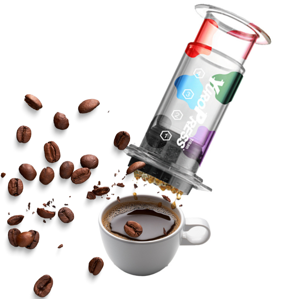 Yuropress portátil máquina de  - Home Barista avaliação e preço