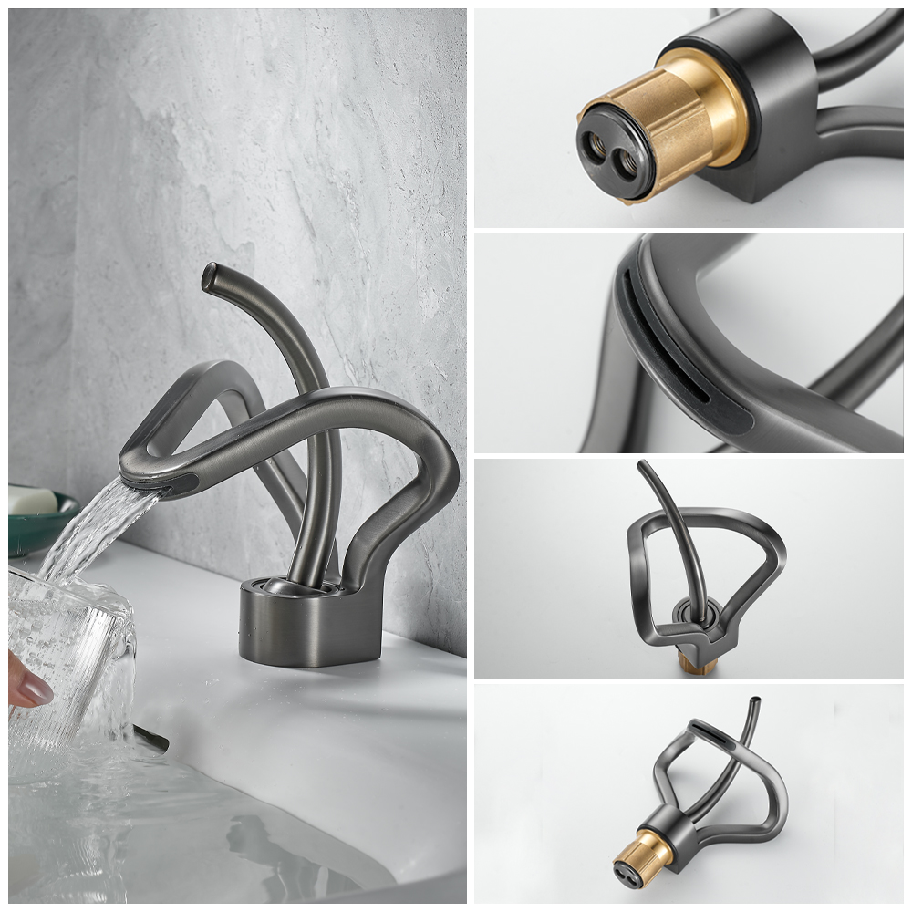 Preto ouro torneira da bacia d - Home Bar Sink avaliação e preço